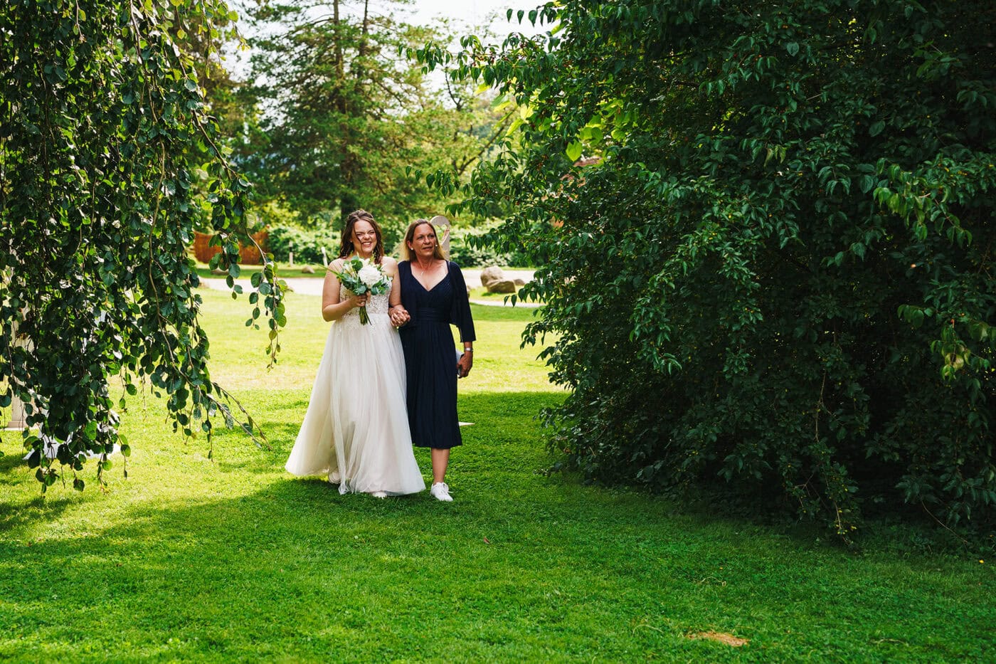 Hochzeit Gut Bossee Braut