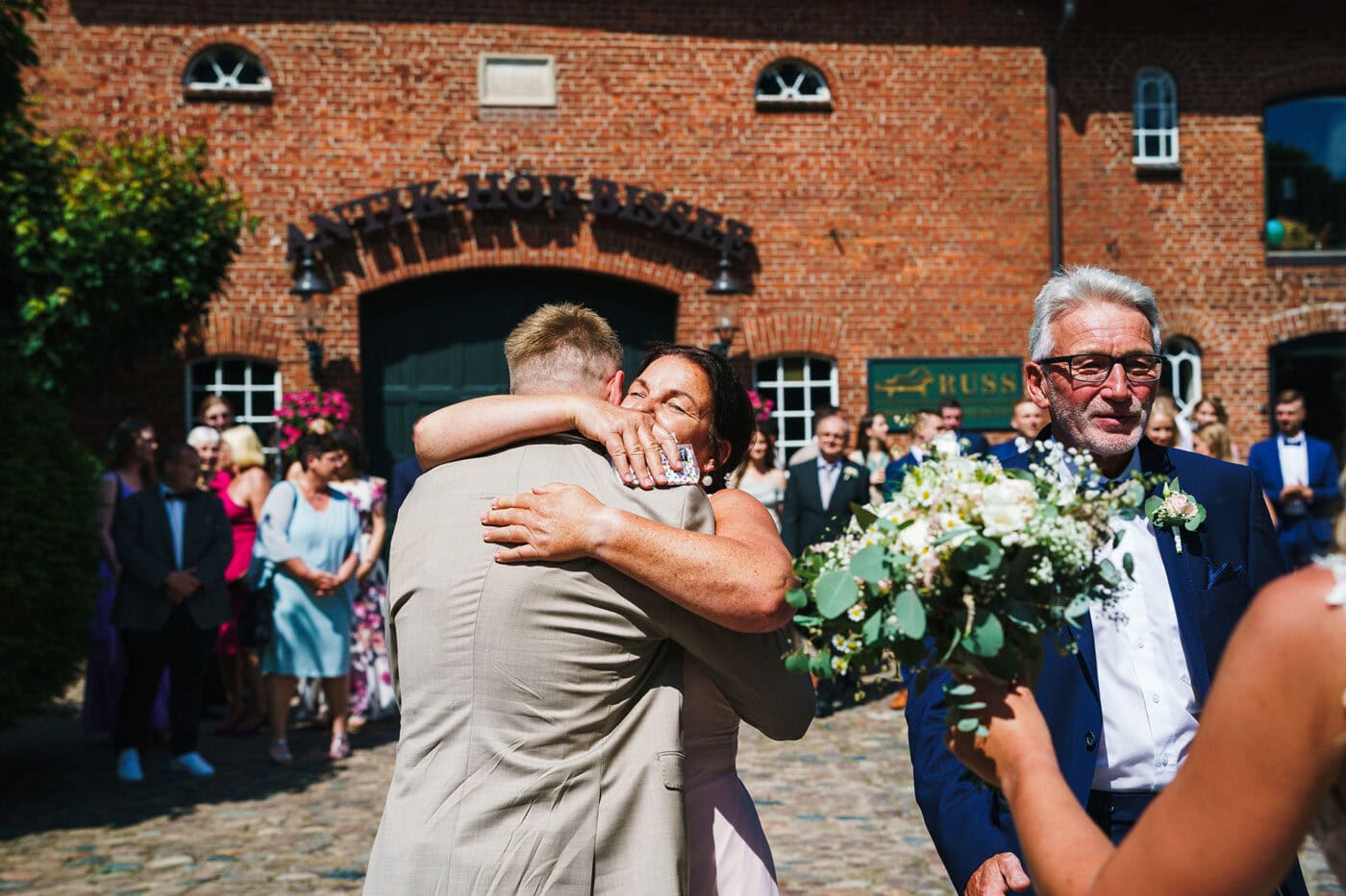 Hochzeit Antik-Hof Bissee Gratulation