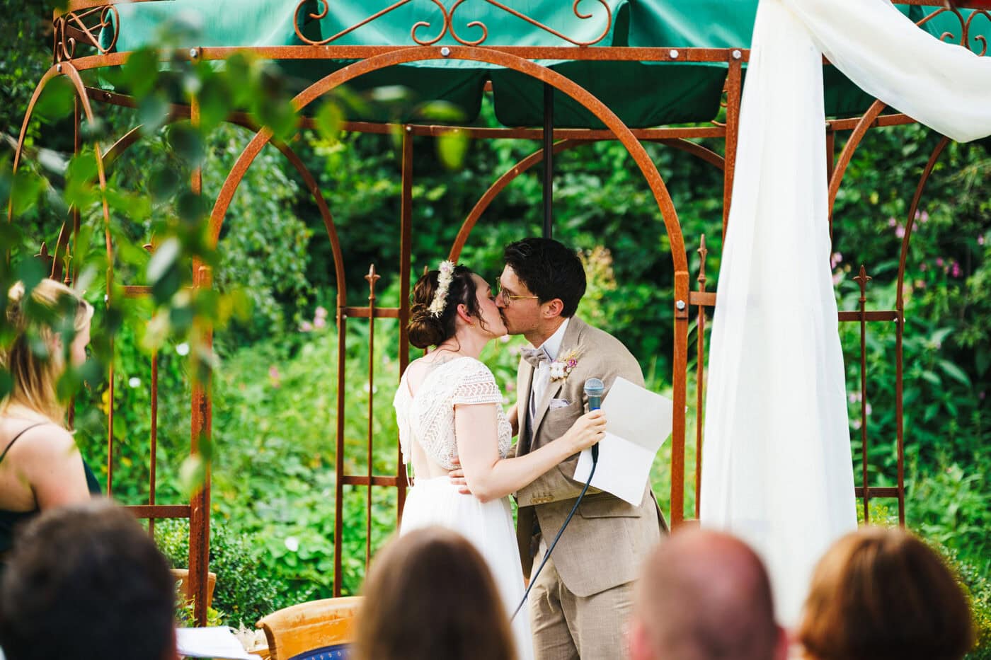 Hochzeitskuss De Borgschüün Trauung