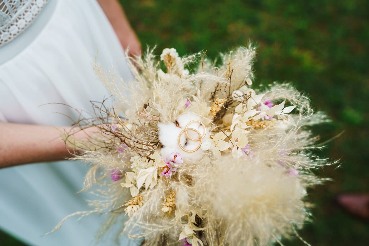 Hochzeit De Borgschüün Trockenblumen