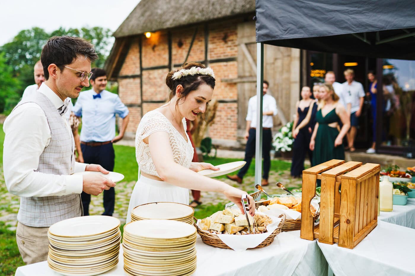 Hochzeit De Borgschüün Brautpaar